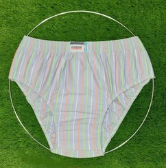 تصویر شورت اسلیپ پنبه لاکرا رانین آشنا راه راه 