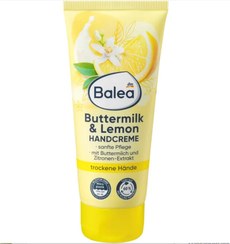 تصویر کرم دست شیر و عصاره لیمو ۱۰۰ میلی لیتر. Balea Handcreme Buttermilk & Lemon, 100 ml 