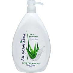 تصویر مایع دستشویی پمپی " آلوئه ورا " بس - ( سری Aroma ) حاوی عصاره عسل و بره موم با رایحه آرگان ( 1000 گرمی ) 