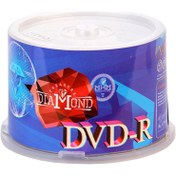 تصویر دی وی دی خام دیاموند بسته 50 عددی مدل Diamond DVD-R 
