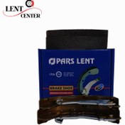 تصویر لنت ترمز کفشکی عقب پراید وانت پارس آبی Parslent 