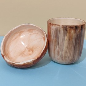 تصویر ماگ با درب سرامیکی 