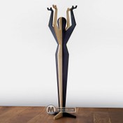 تصویر جالباسی چوبی مدیسه 