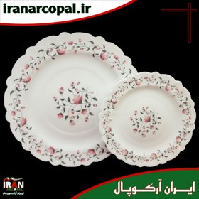 تصویر سرویس غذاخوری 25 پارچه آرکوپال (۶ نفره) گلوریا iropal 25 Pcs