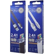 تصویر کابل شارژ فست میکرو اندرویدی REMAX مدل RC-154m طول 1 متر مشکی 