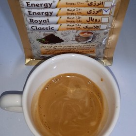 تصویر قهوه 1000گرمی فول کرما فول کافئین به صورت دانه و یا آسیاب شده 100درصد روبوستا تازه رست 1کیلویی 