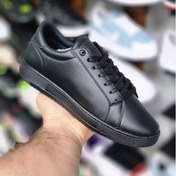 تصویر کتانی ونس مردانه مشکی ساده 