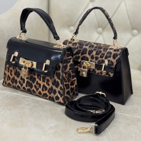 تصویر کیف قفلی پلنگی(188) 