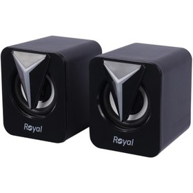 تصویر اسپیکر دو تکه Royal RSL-715 Royal RSL-715 DESKTOP SPEAKER