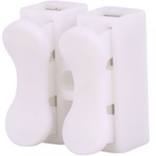 تصویر ترمینال فشاری دو کانال بسته 100 عددی CH-2 spring terminal