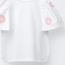 تصویر تیشرت نوزاد سفید زارا 5767/509/250 