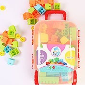 تصویر اسباب بازی لگو چمدانی 69 قطعه پرشین Lego toy, 69 piece suitcase, Persian