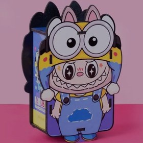 تصویر قلک چوبی طرح لبولو 