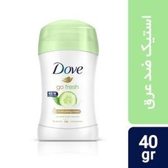 تصویر استیک ضد تعریق زنانه گو فرش داو Dove Go Fresh Cucumber and Green Tea Stick Deodorant For Women 40g