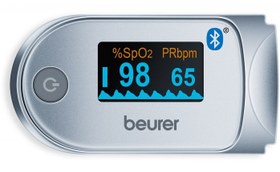 تصویر اکسیژن سنج دیجیتال بلوتوث دار بیورر مدل PO60 Pulse Oximeter PO60