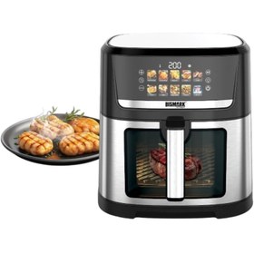 تصویر سرخ‌ کن 10 لیتری بیسمارک مدل BM3582 bismark BM3582 air fryer