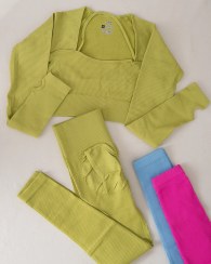 تصویر ست نیمتنه لگ آستین بلند 