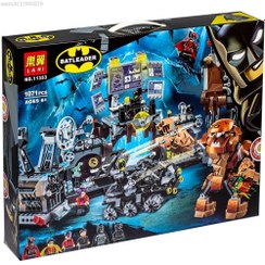 تصویر لگو بتمن لاری سری BATLEADER 11353 Lari 11353 Batman Batcave Clayface Invasion Lego