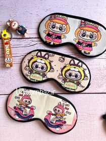 تصویر چشمبند لبوبو - آبی 