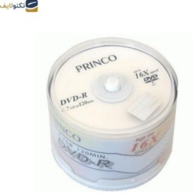 تصویر دی وی دی خام پرینکو مدل DVD-R بسته 50 عددی 