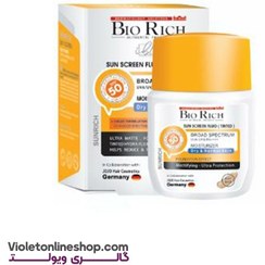 تصویر کرم ضد آفتاب رنگی بایوریچ مناسب پوست چرب، مختلط و مستعد آکنه 50 میل Biorich Sunrich Colored Sunscreen Cream For Combination to Oily Skin With Spf 50