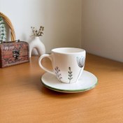 تصویر فنجان سرامیکی طرح قاصدک - فنجان 