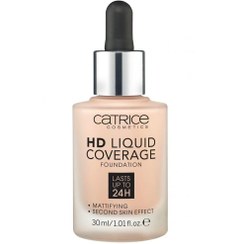 تصویر کرم پودر اچ دی با پوشش بالا کاتریس 10 Catrice HD Liquid Coverage Foundation