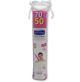 تصویر پد آرایشی دو طرفه بسته سپتونا 120 عدد Septona Dual Side Lady Care Daily Clean Pad 120 pcs