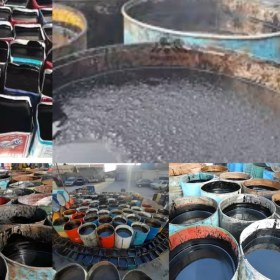 تصویر قیر بشکه ای شل ۲۲۰ لیتری 