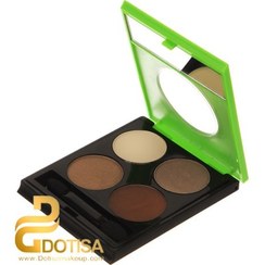 تصویر سایه چشم چهارتایی دیزاین کالیستا شماره E24 Callista Design Quattro Eye Shadow E24