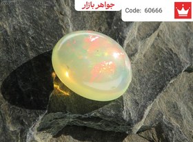 تصویر نگین اپال اتیوپی خوشرنگ کد 60666 