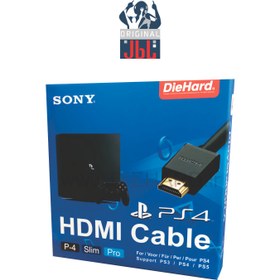 تصویر کابل تصوير – HDMI – SONY PS4 ORIGINAL + پکدار 