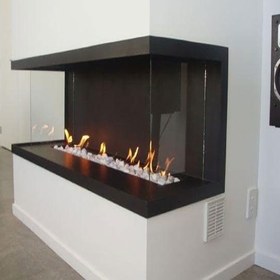 تصویر شومینه سه طرفه گازی ۱۲۰ 