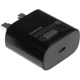 تصویر شارژر 25 وات سامسونگ مدل Super Fast Charge با فناوری شارژ فوق سریع Samsung 25W Charger Super Fast Charge Adapter