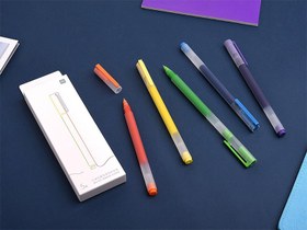 تصویر خودکار ژله ای شیائومی مدل MJZXB03WC بسته 5 عددی Xiaomi MJZXB03WC Super Durable Writing Gel Pen