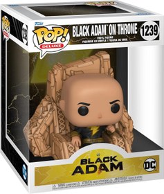 تصویر فانکوپاپ! بلک آدام بر تاج و تخت POP! BLACK ADAM ON THRONE 1239 BLACK ADAM