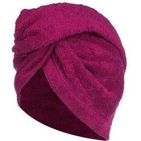 تصویر حوله سر جادویی دکمه دار 