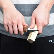 تصویر چوب خام مجسمه سازی چوب Wood Carving Block / Sculpting Wood Block