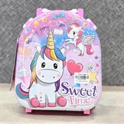 تصویر اسباب بازی مدل کیف چمدانی طرح اسب تک شاخ کد 9909 