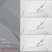 تصویر کاشی دیواری درجه 4 مدل کلکته ابعاد 60*30 