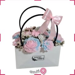 تصویر باکس گل شمعی لی لی رز 