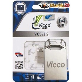 تصویر فلش مموری ویکومن مدل VC372 ظرفیت 64 گیگابایت کد کالا 9890 FLASH VICCO 372G 64GB