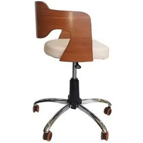 تصویر صندلی آزمایشگاهی چرخدار مدل ۲۰۲۱ 