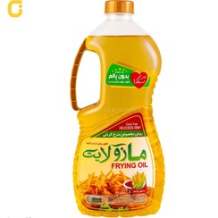 تصویر روغن مایع ذرت و کنجد مازولایت مخصوص سرخ کردنی ظرف شفاف حجم 1.8 لیتری - 6 عدد 