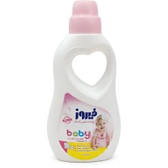 تصویر مایع لباسشویی ۱ لیتری فیروز – شوینده قوی و ملایم 