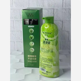 تصویر شامپو رنگ فوری مشکی گیاهی بریملس اصل اورجینال 