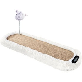 تصویر مینی اسکرچر فنردار نیناپت مدل سی C با کت نیپ رایگان Ninapet doll mini Scratcher C