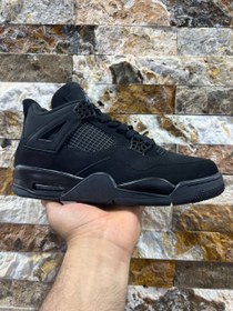 تصویر ایر جردن 4 مردانه (Nike Air Jordan 4) سفید men's sports shoes white Air Jordan 4 (Nike Air Jordan 4)