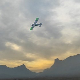 تصویر هواپیما کنترلی قابل پرواز آویتاب 1 