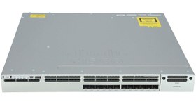 تصویر سوئیچ سیسکو مدل WS-C3850-12S-S استوک Cisco WS-C3850-12S-S 12Port Switch Stock